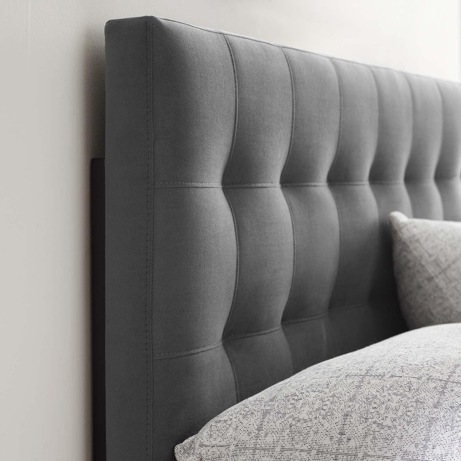 Modway Lily Queen Biscuit Tufted Performance Velvet Headboard FredCo