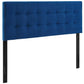 Modway Lily Queen Biscuit Tufted Performance Velvet Headboard FredCo
