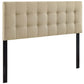 Modway Lily Queen Upholstered Fabric Headboard FredCo
