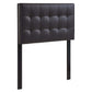 Modway Lily Twin Upholstered Vinyl Headboard FredCo