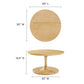 Modway Lina Round Wood Coffee Table FredCo