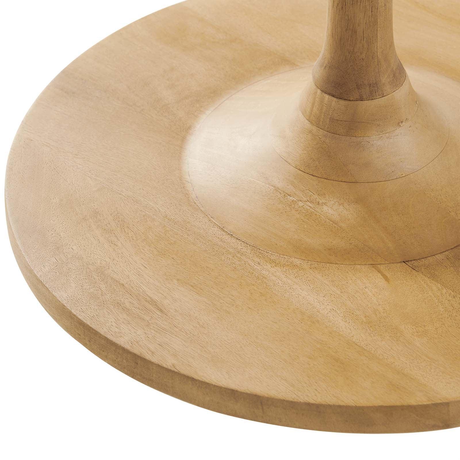 Modway Lina Round Wood Coffee Table FredCo