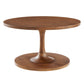 Modway Lina Round Wood Coffee Table FredCo