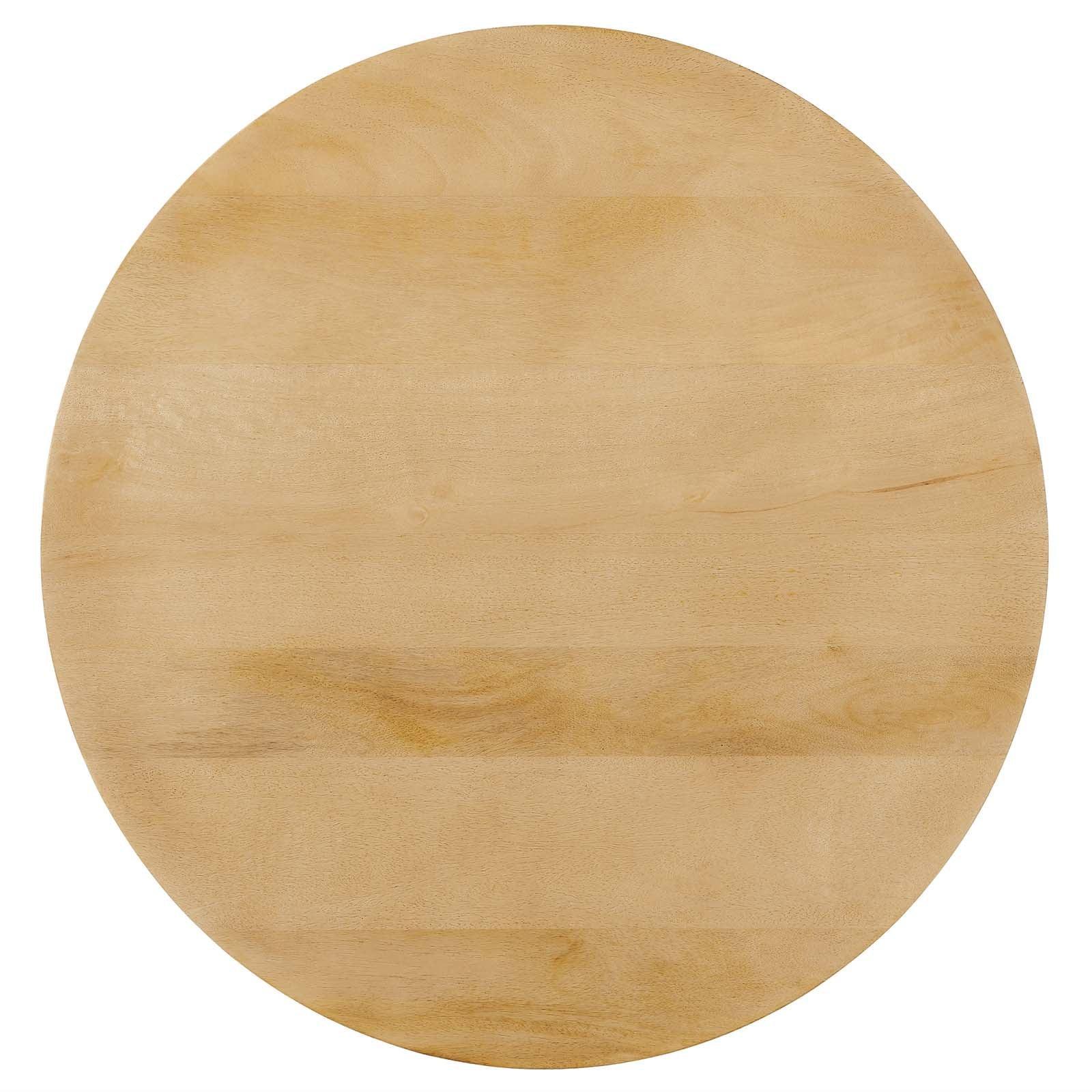 Modway Lina Round Wood Side Table FredCo