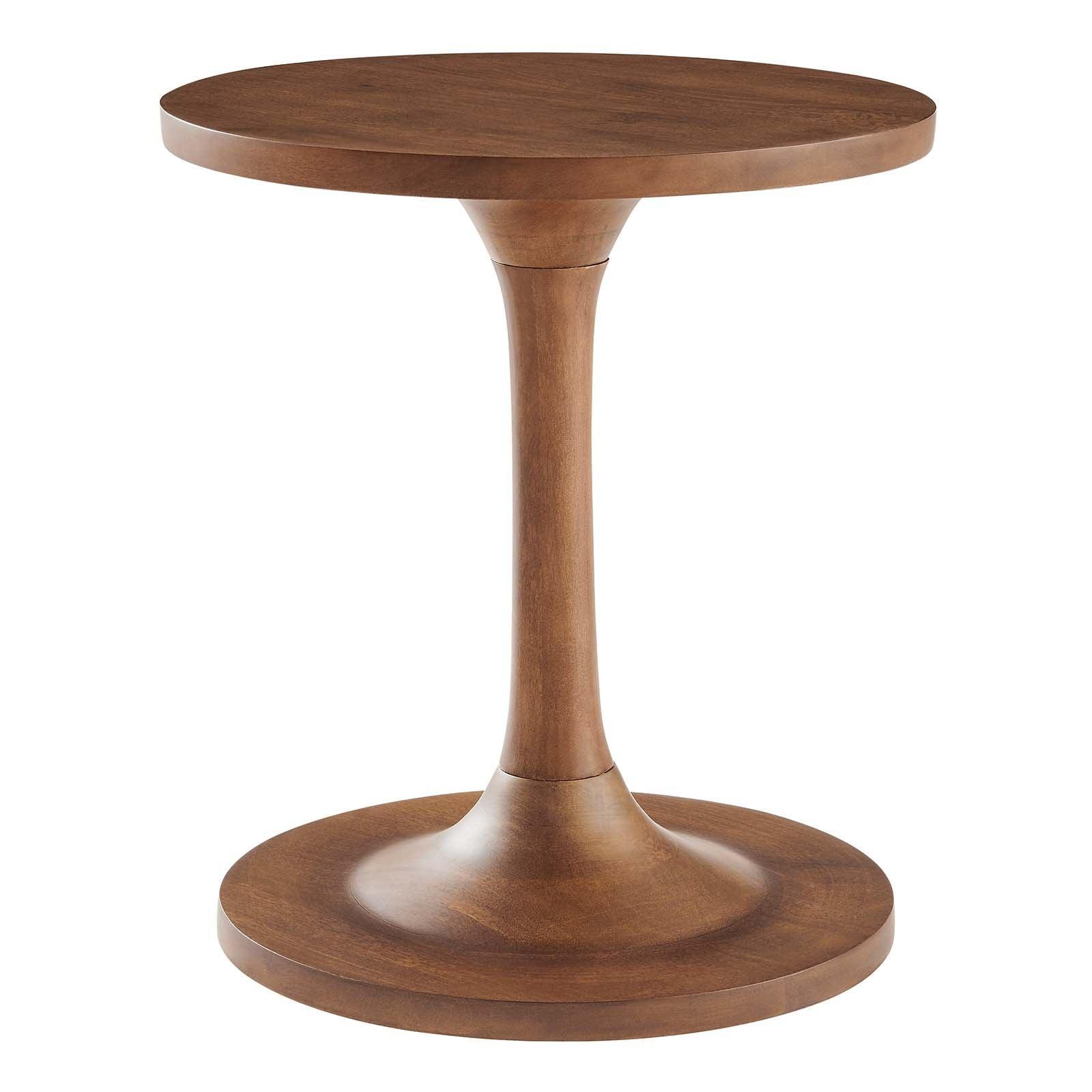 Modway Lina Round Wood Side Table FredCo