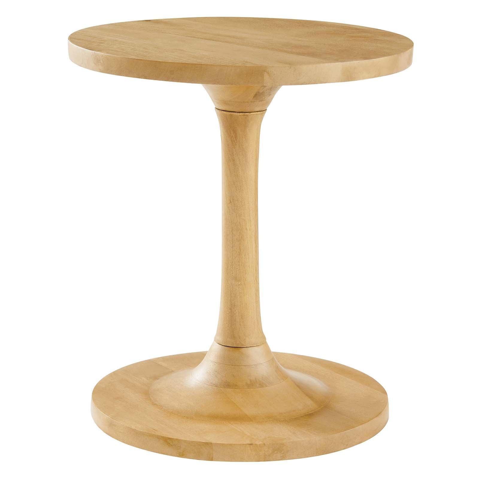 Modway Lina Round Wood Side Table FredCo