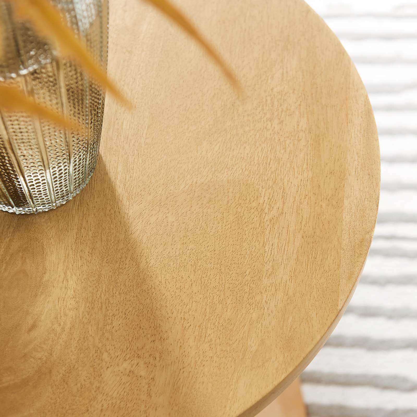 Modway Lina Round Wood Side Table FredCo