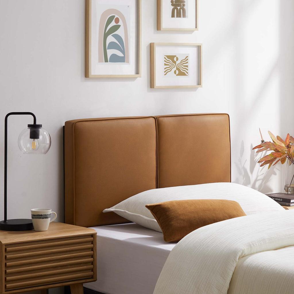 Modway Lindee Vegan Leather Headboard FredCo