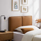 Modway Lindee Vegan Leather Headboard FredCo