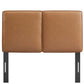 Modway Lindee Vegan Leather Headboard FredCo