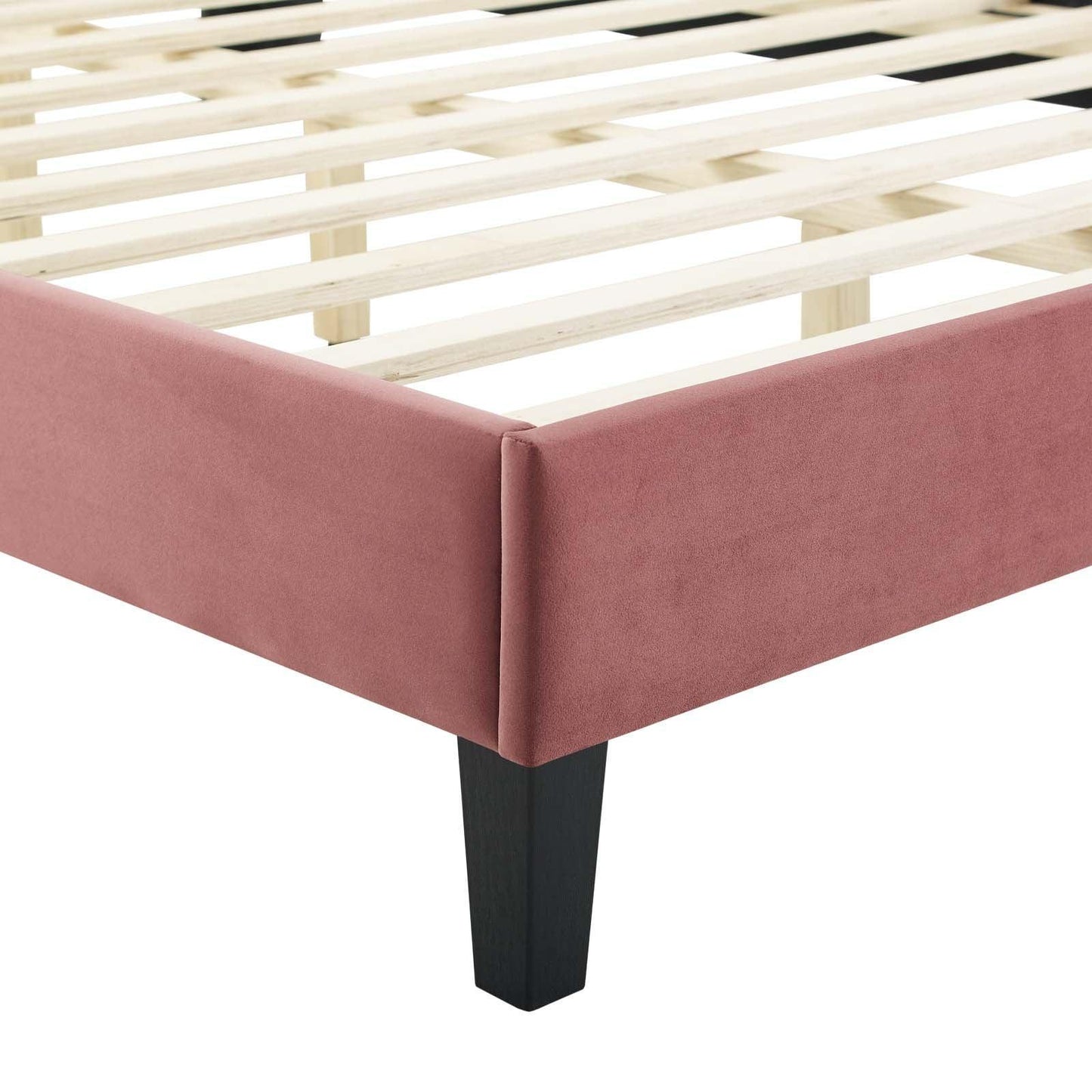 Modway Lindsey Performance Velvet Full Platform Bed FredCo