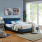 Modway Linnea Queen Fabric Bed FredCo