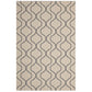 Modway Linza Wave Abstract Trellis Indoor and Outdoor Area Rug FredCo