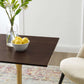Modway Lippa 24" Square Wood Dining Table FredCo
