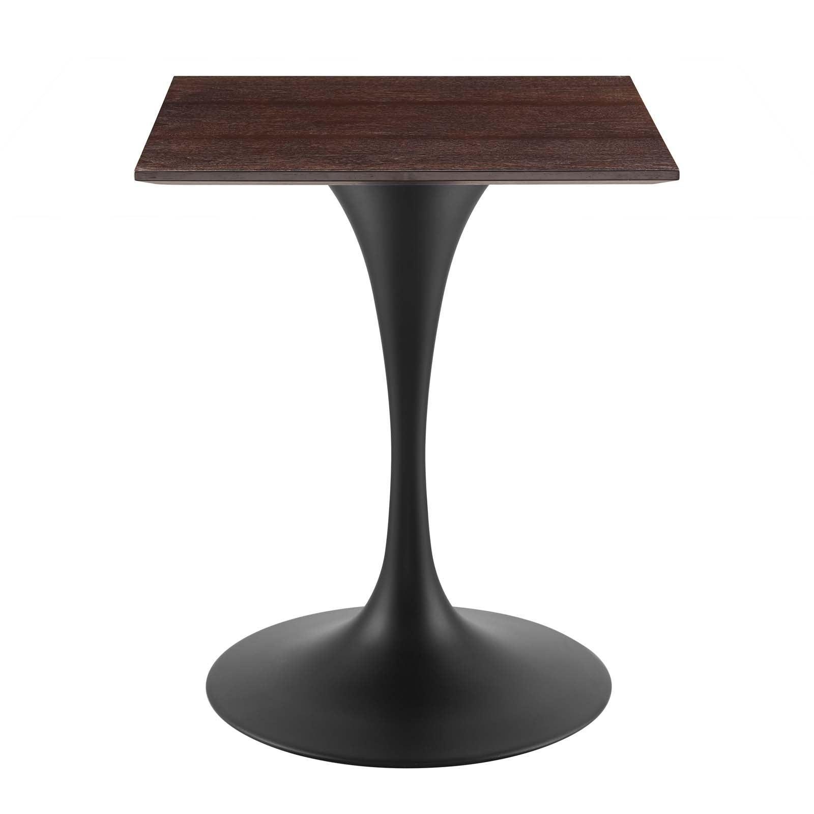 Modway Lippa 24" Wood Square Dining Table FredCo