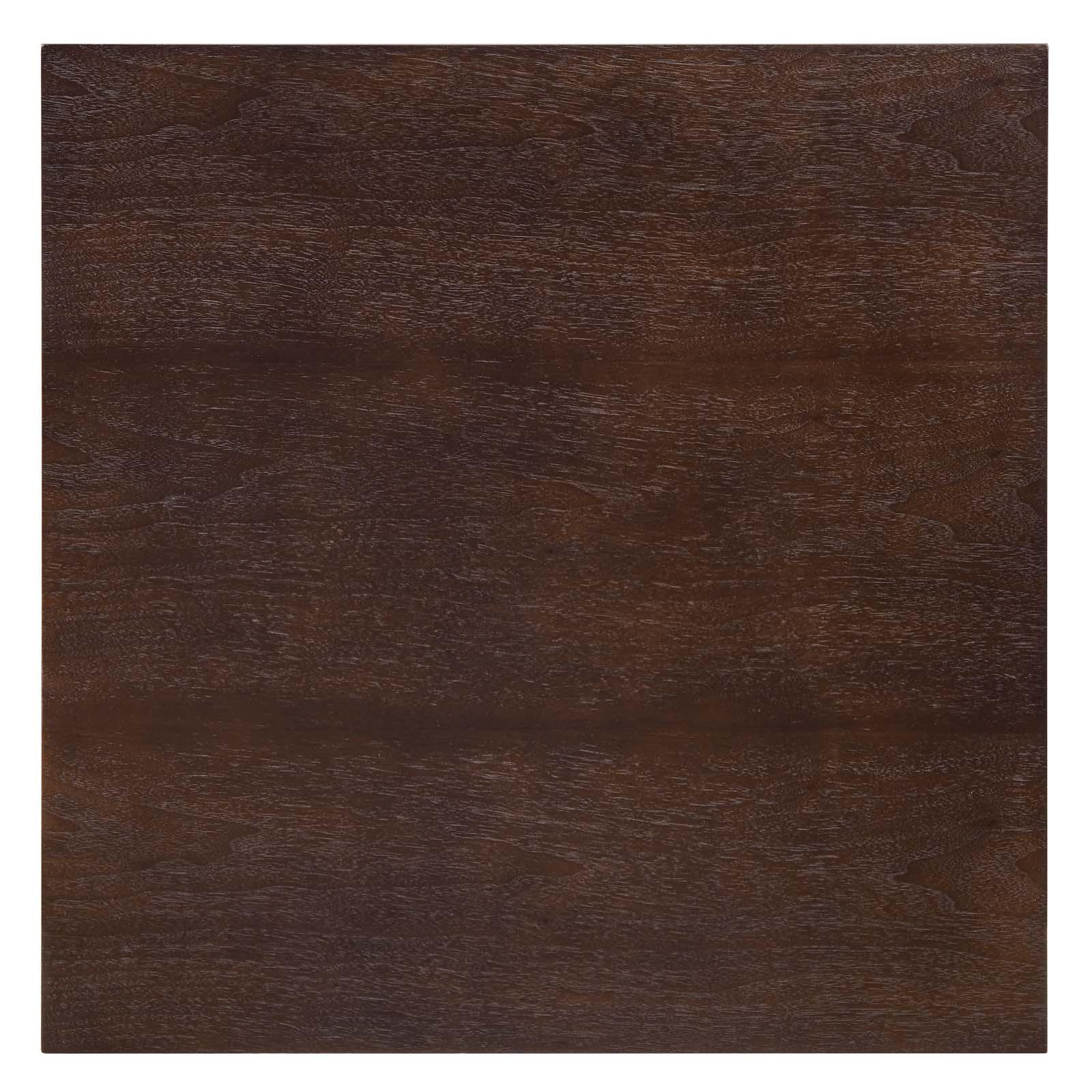 Modway Lippa 24" Wood Square Dining Table FredCo