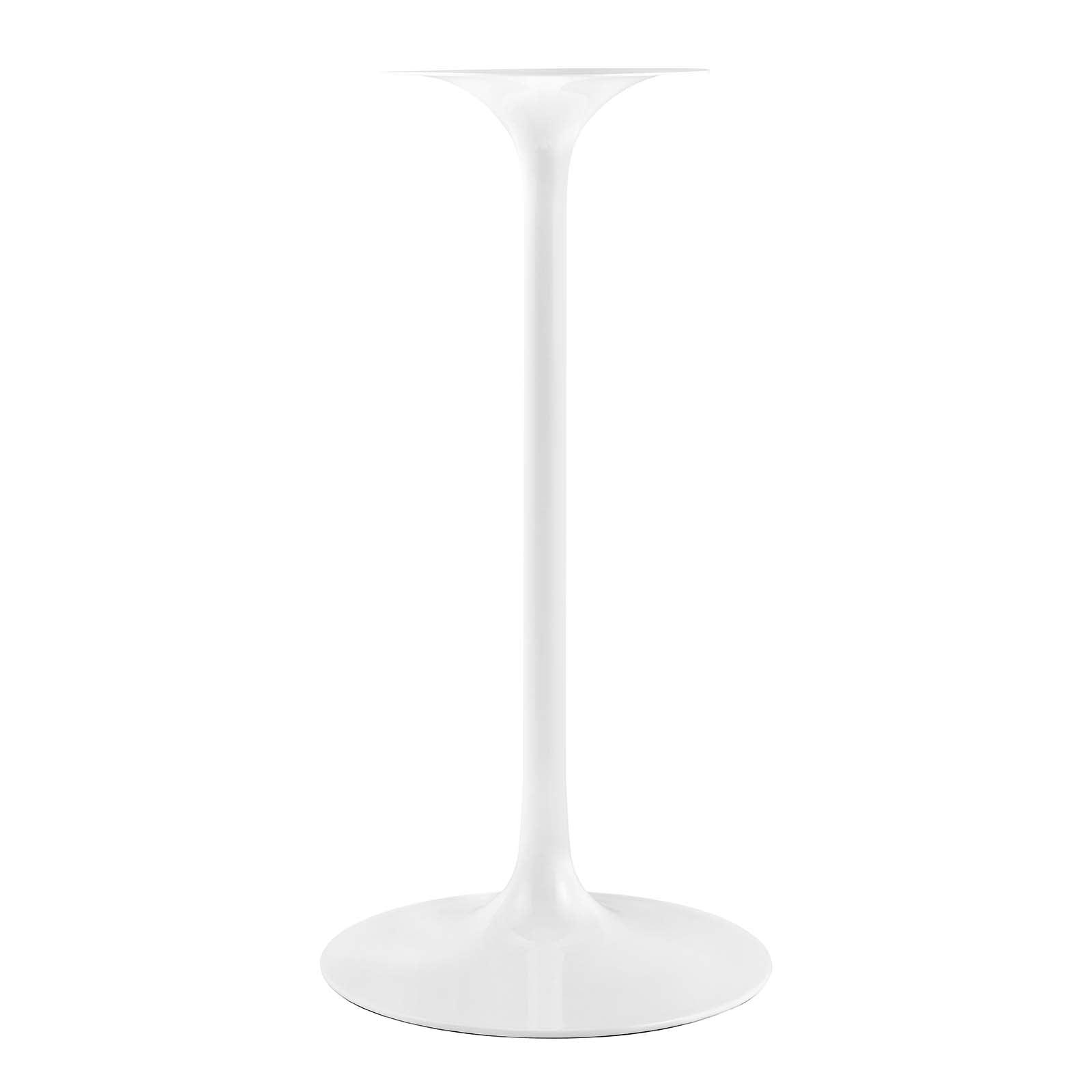 Modway Lippa 28" Round Artificial Marble Bar Table FredCo