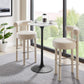 Modway Lippa 28" Round Artificial Marble Bar Table, EEI-3547 FredCo