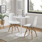 Modway Lippa 28" Round Artificial Marble Dining Table FredCo