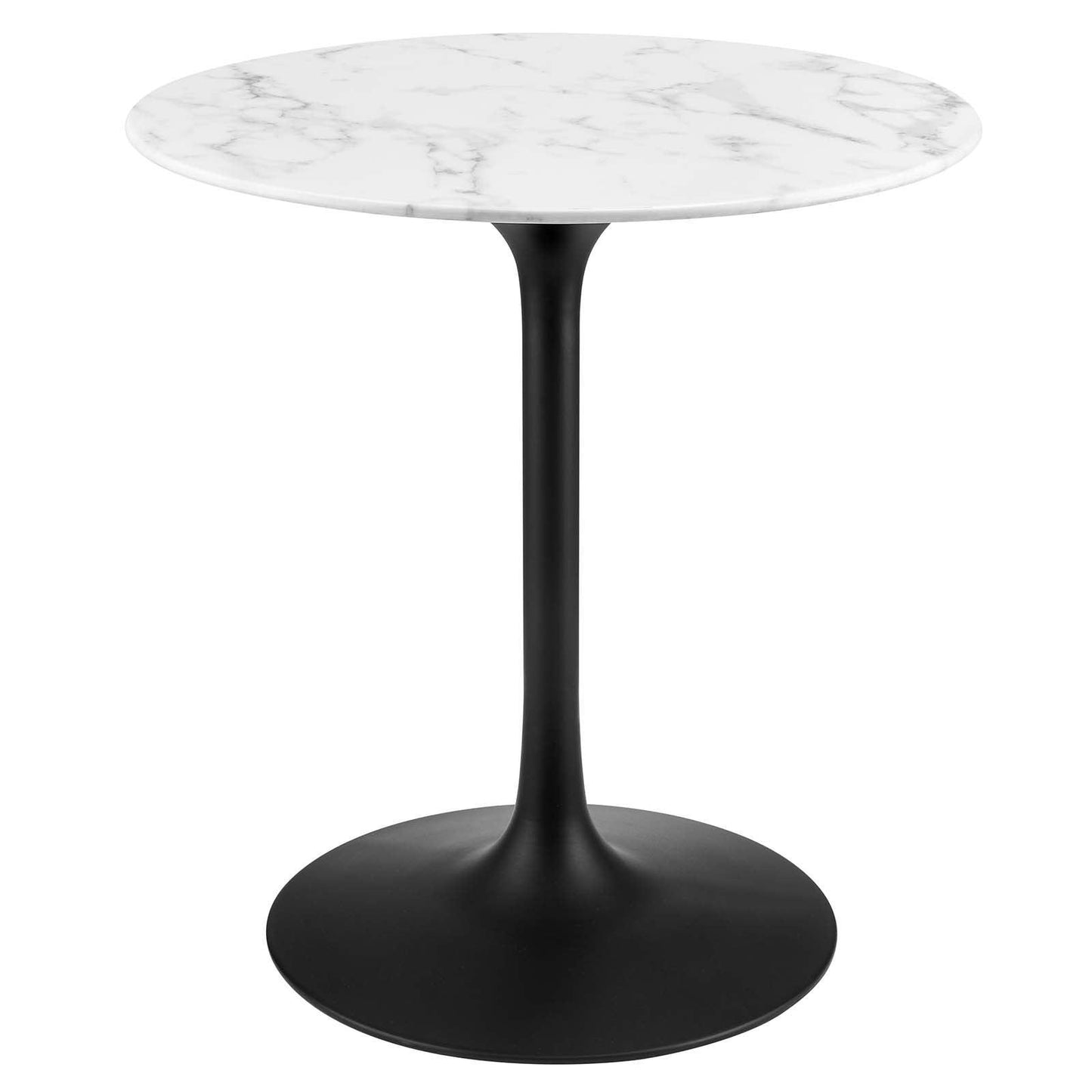 Modway Lippa 28" Round Artificial Marble Dining Table, EEI-3515 FredCo