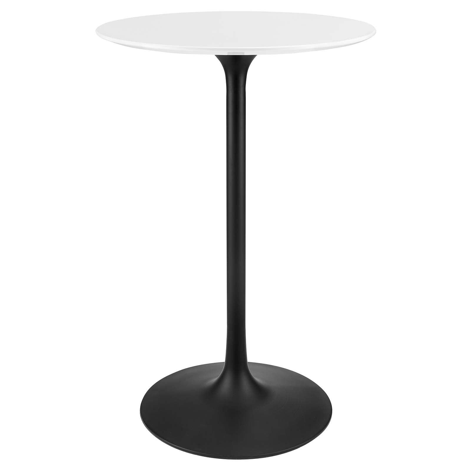 Modway Lippa 28" Round Bar Table, EEI-3545 FredCo