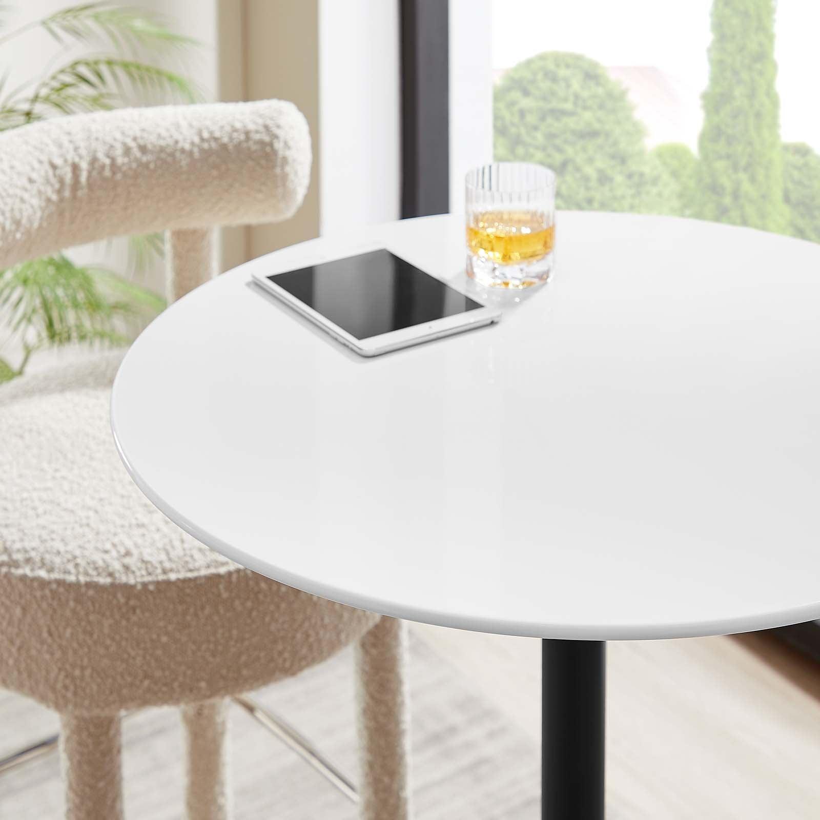 Modway Lippa 28" Round Bar Table, EEI-3545 FredCo