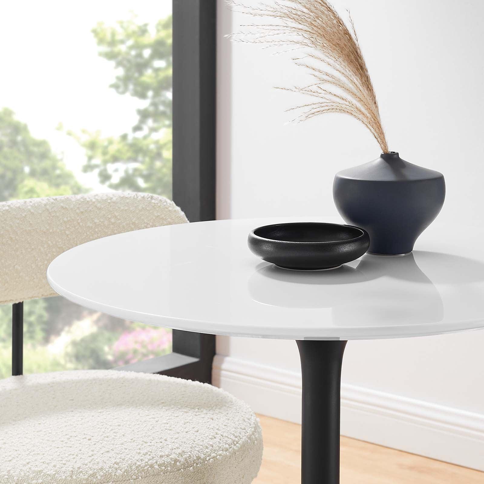 Modway Lippa 28" Round Dining Table, EEI-3510 FredCo