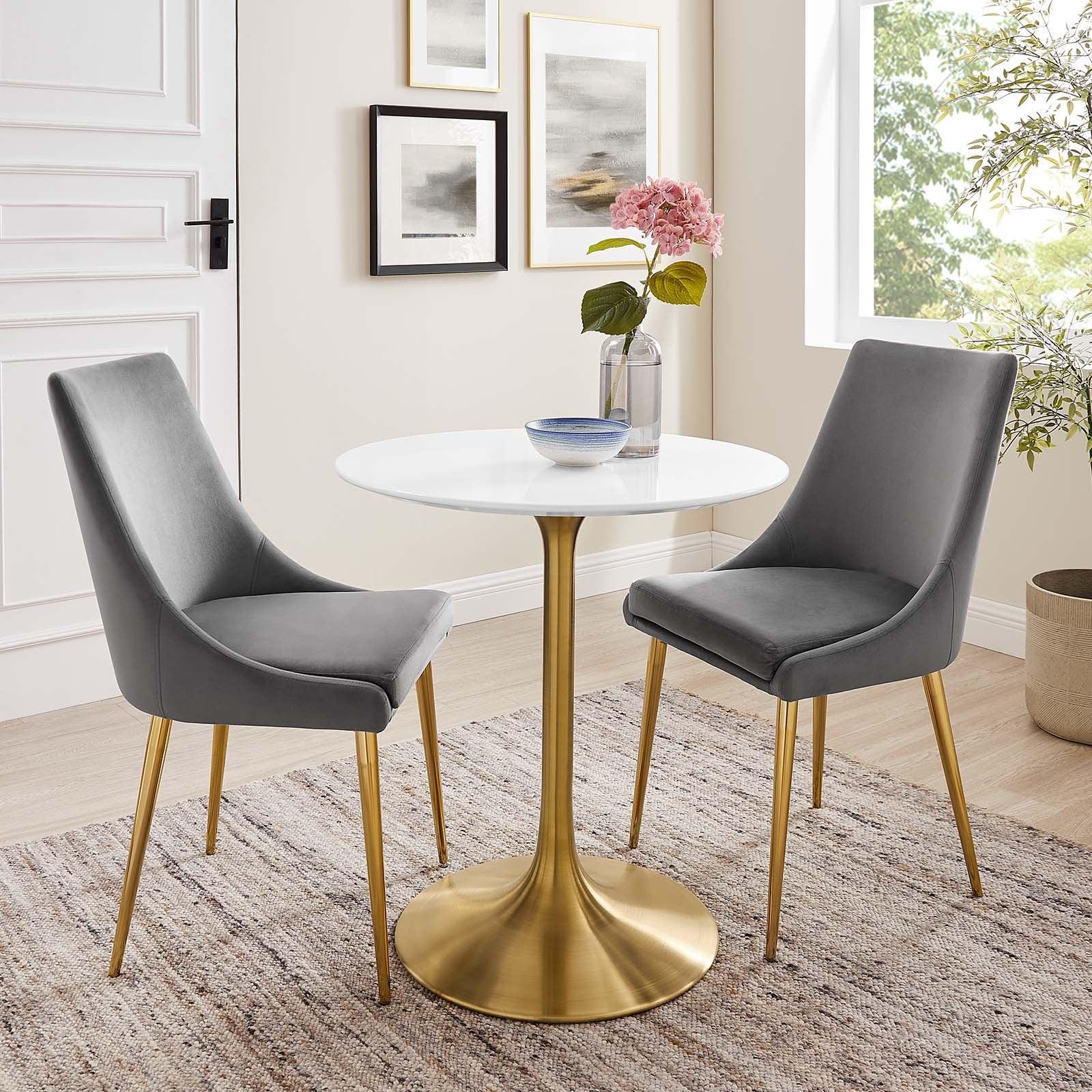 Modway Lippa 28" Round Wood Dining Table FredCo