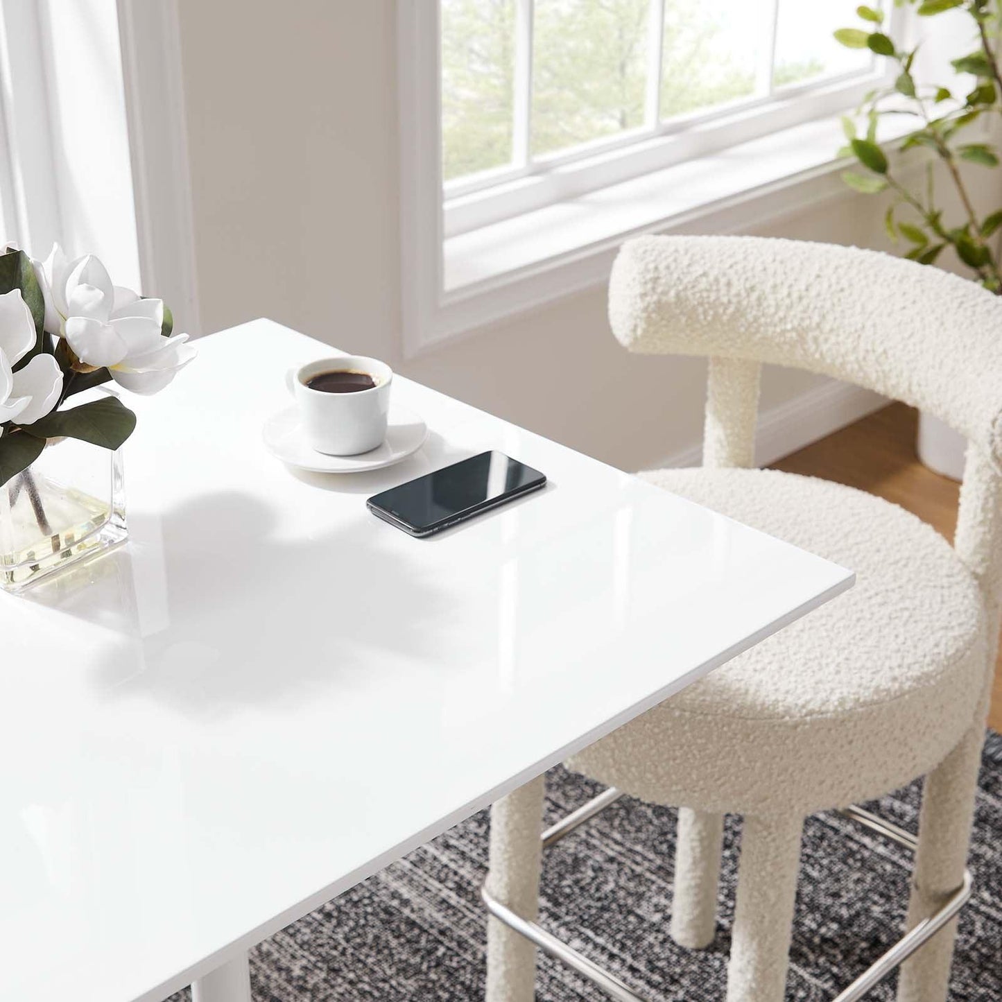 Modway Lippa 28" Square Bar Table FredCo