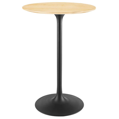Modway Lippa 28" Wood Bar Table FredCo