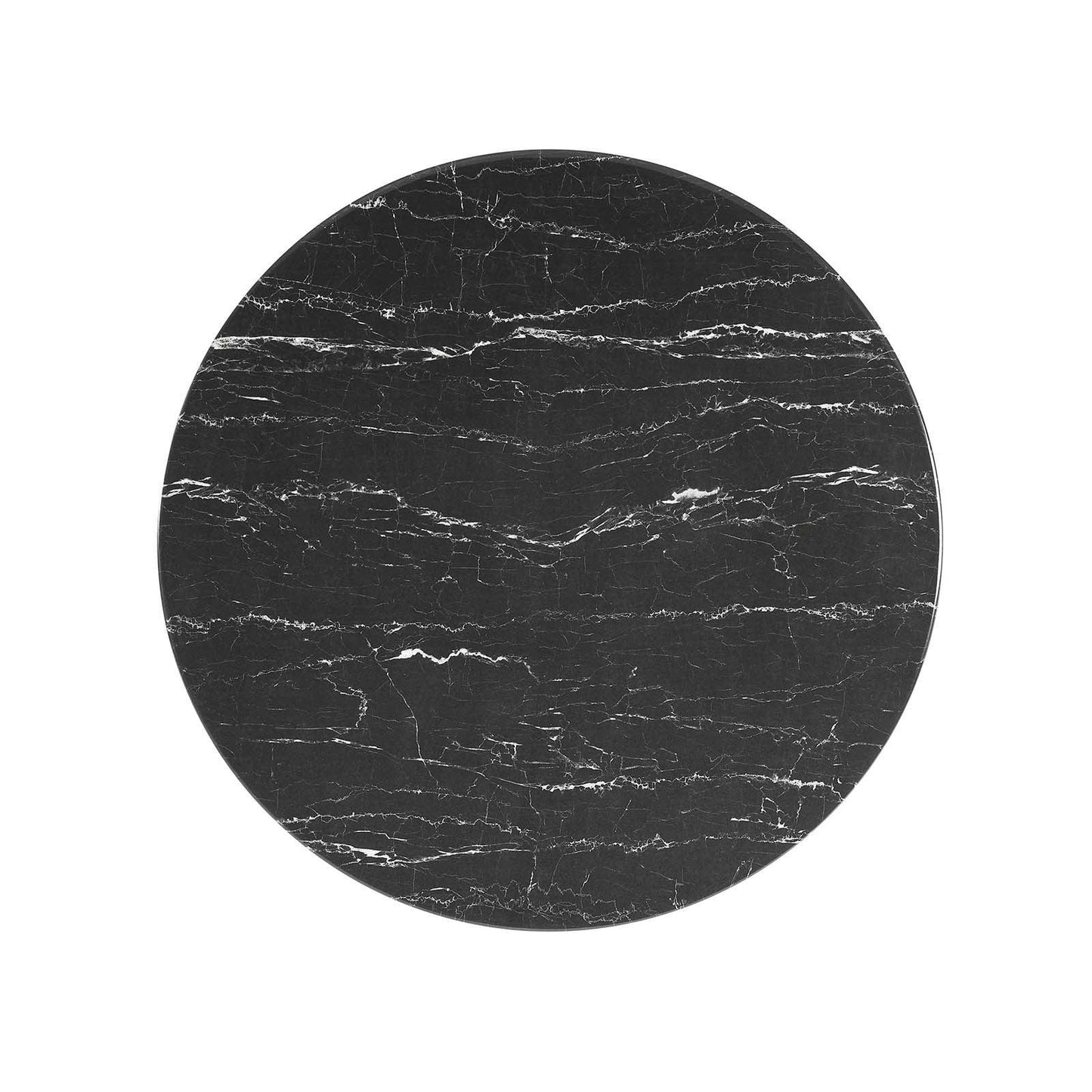 Modway Lippa 36" Round Artificial Marble Coffee Table FredCo