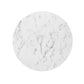 Modway Lippa 36" Round Artificial Marble Dining Table, EEI-3214 FredCo