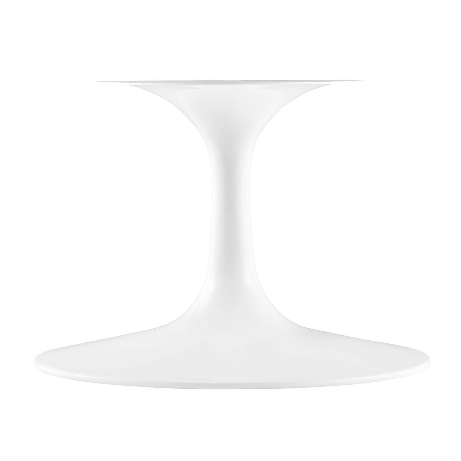 Modway Lippa 36” Round Artificial Travertine Coffee Table FredCo
