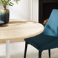 Modway Lippa 36” Round Artificial Travertine Dining Table FredCo