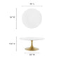 Modway Lippa 36" Round Wood Coffee Table, EEI-3250 FredCo