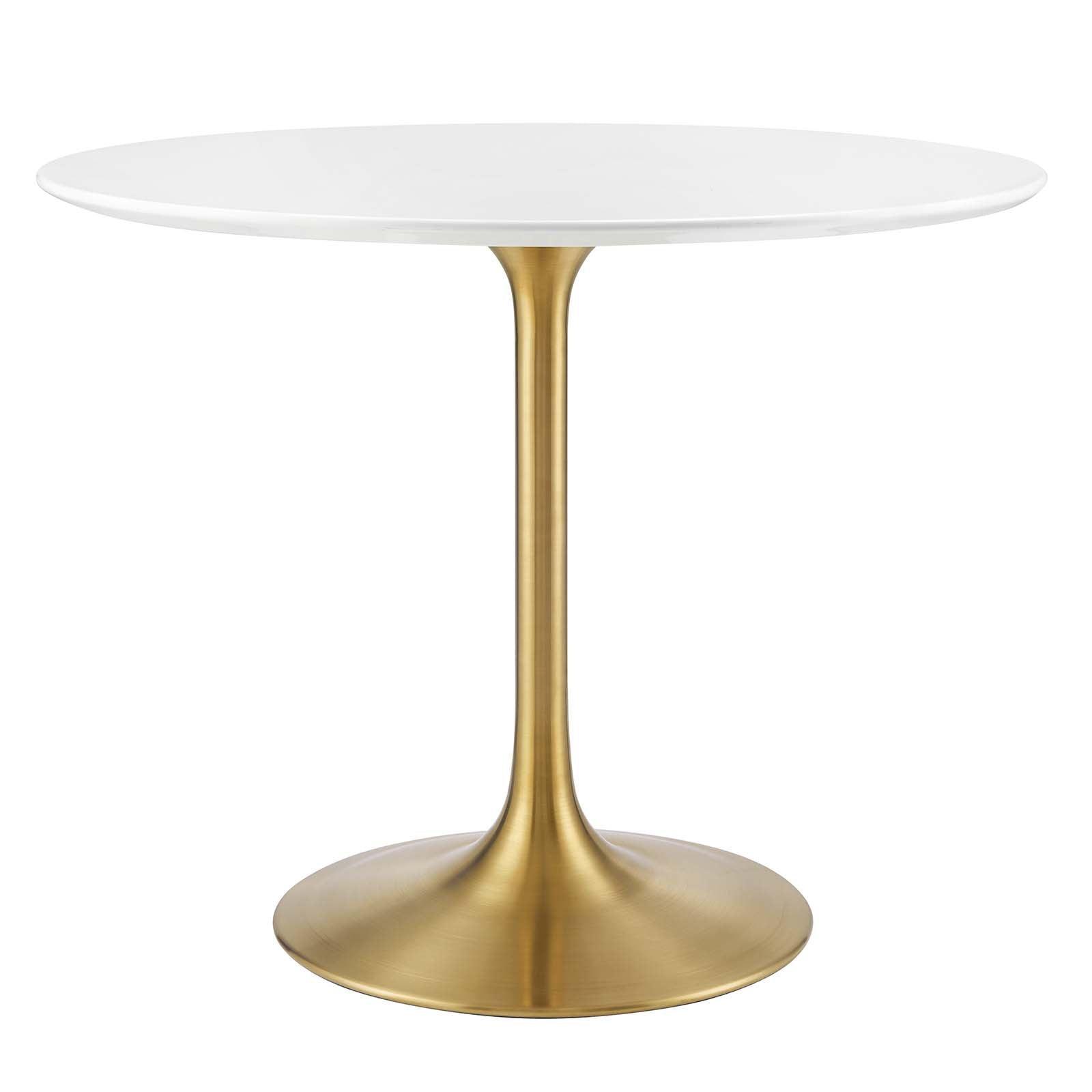 Modway Lippa 36" Round Wood Dining Table FredCo
