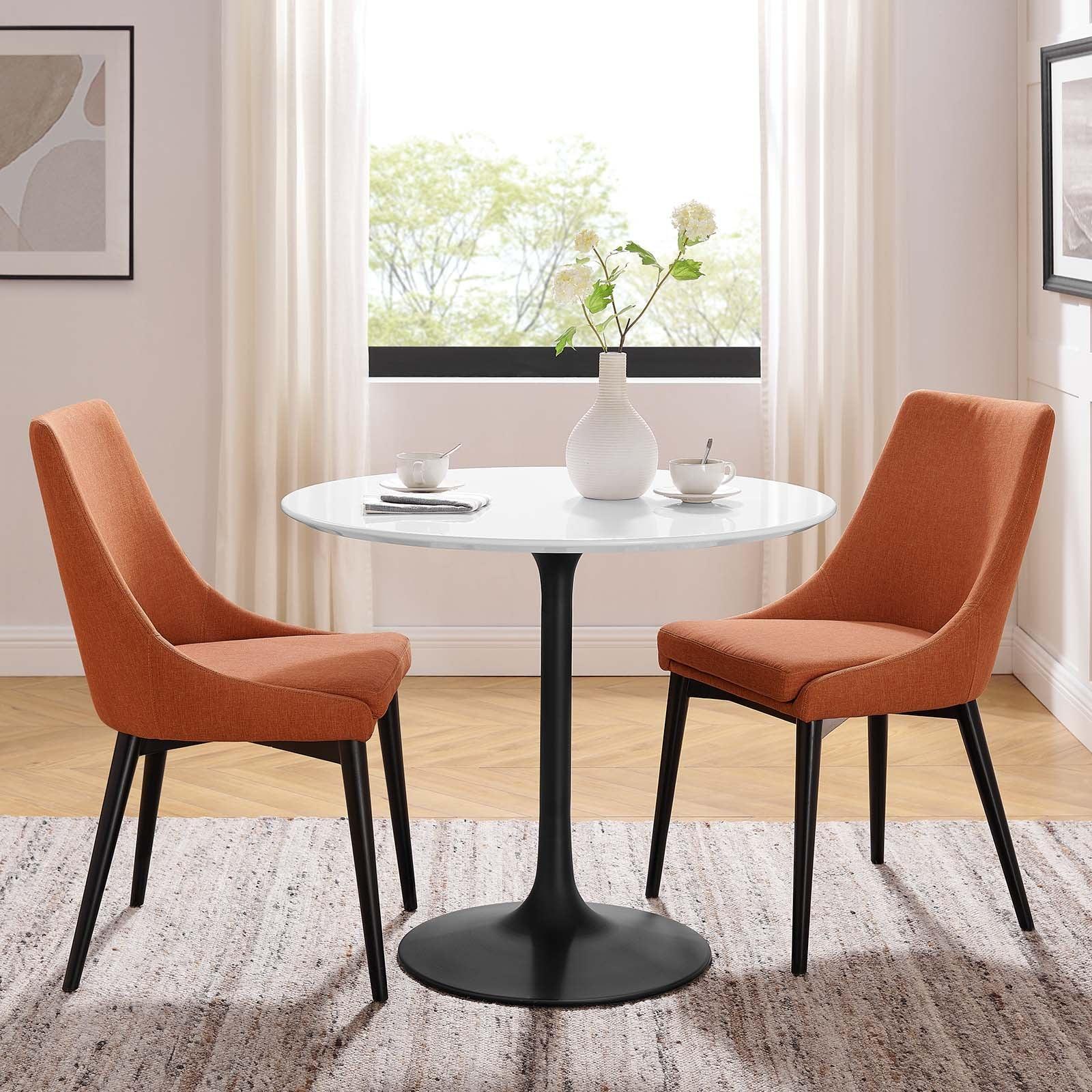 Modway Lippa 36" Round Wood Dining Table, EEI-3511 FredCo