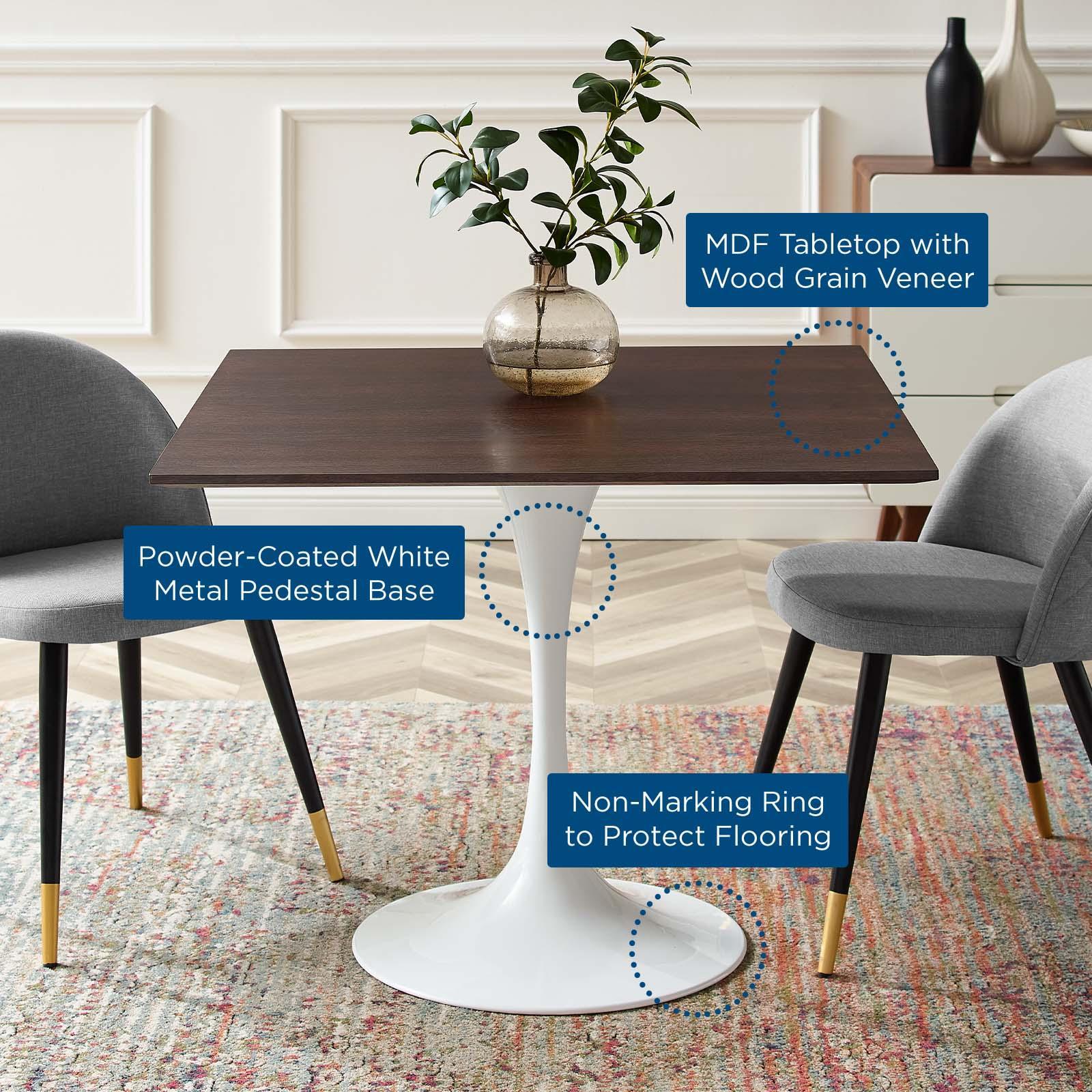 Modway Lippa 36" Square Dining Table FredCo