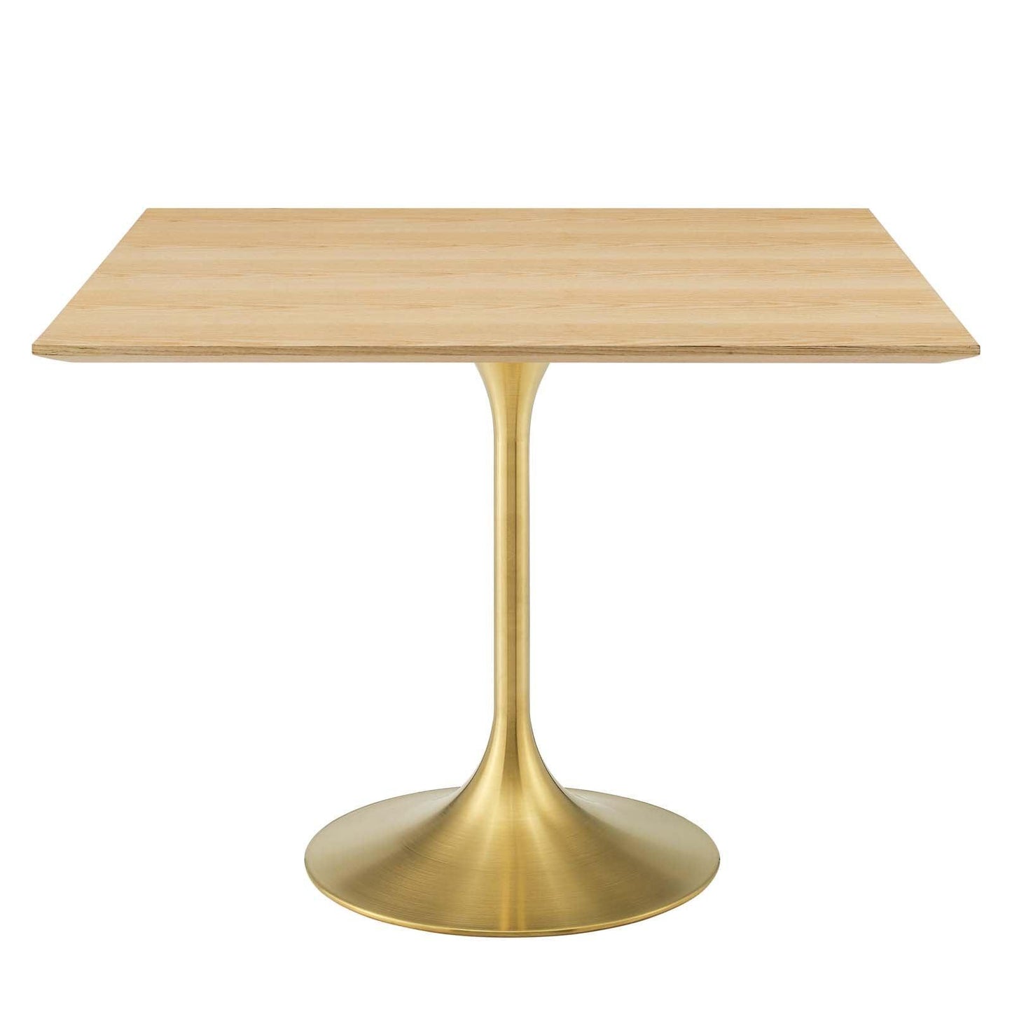 Modway Lippa 36" Square Wood Dining Table FredCo
