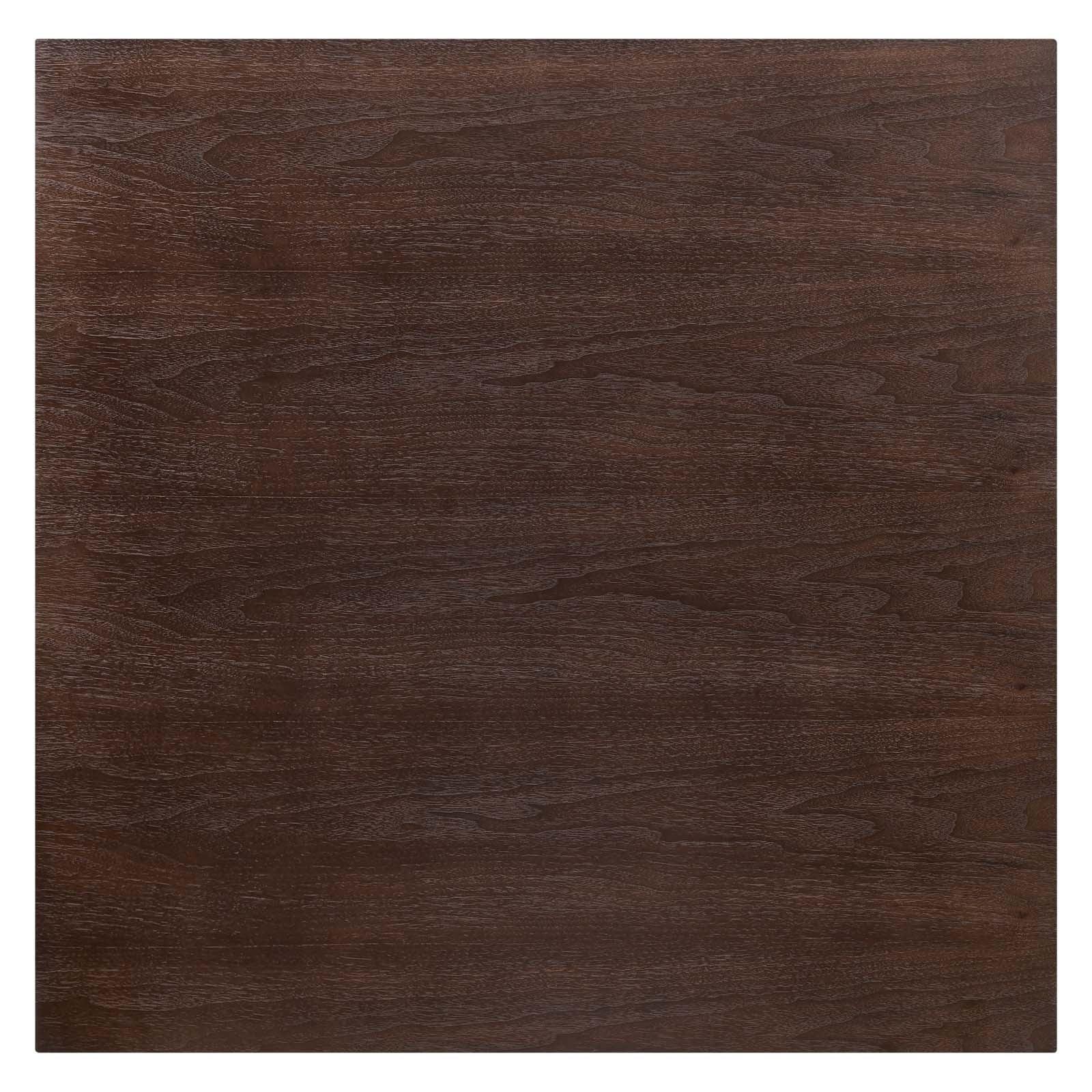 Modway Lippa 36" Square Wood Dining Table FredCo
