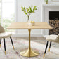 Modway Lippa 36" Square Wood Dining Table FredCo