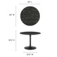 Modway Lippa 40" Artificial Marble Dining Table FredCo