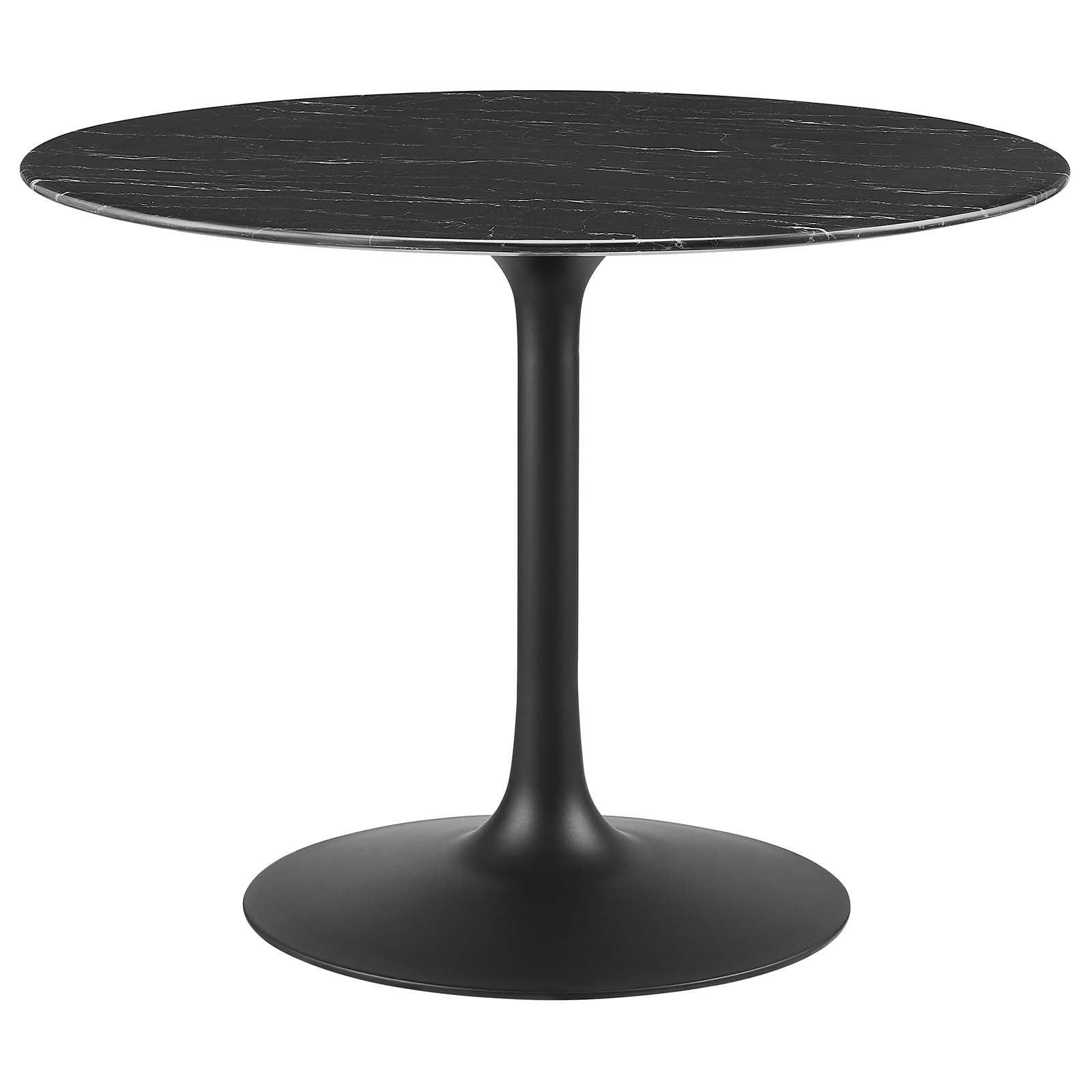 Modway Lippa 40" Artificial Marble Dining Table FredCo
