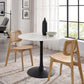 Modway Lippa 40" Round Artificial Marble Dining Table, EEI-3526 FredCo
