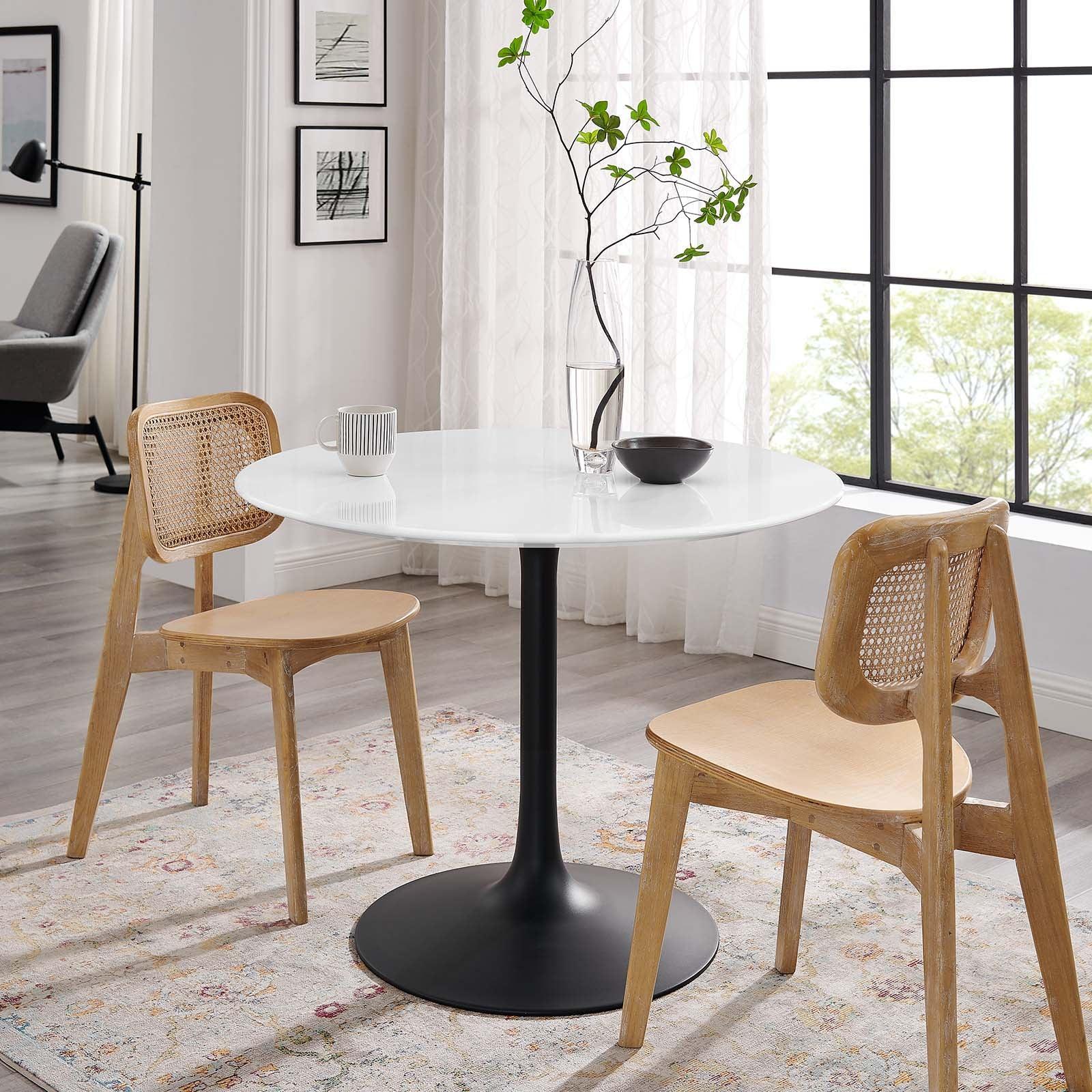 Modway Lippa 40" Round Dining Table FredCo