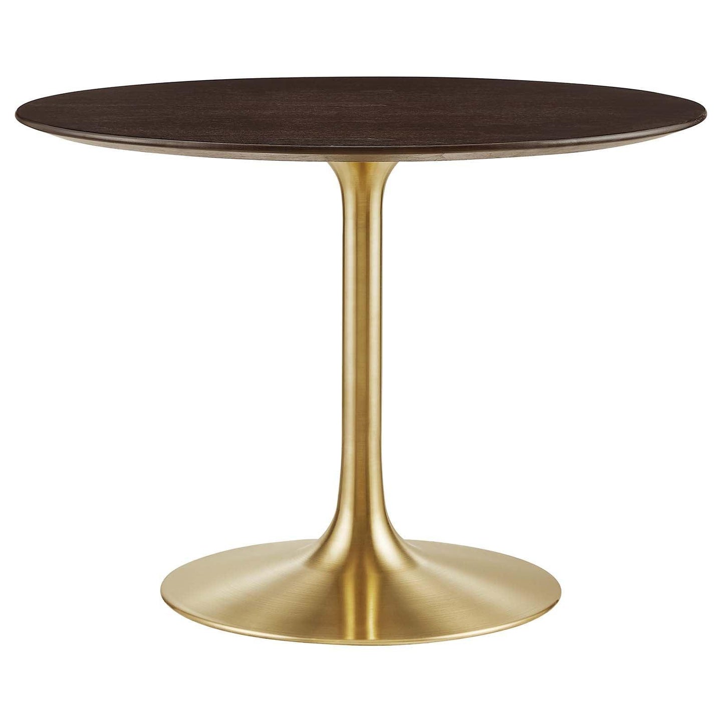Modway Lippa 40" Round Walnut Dining Table FredCo