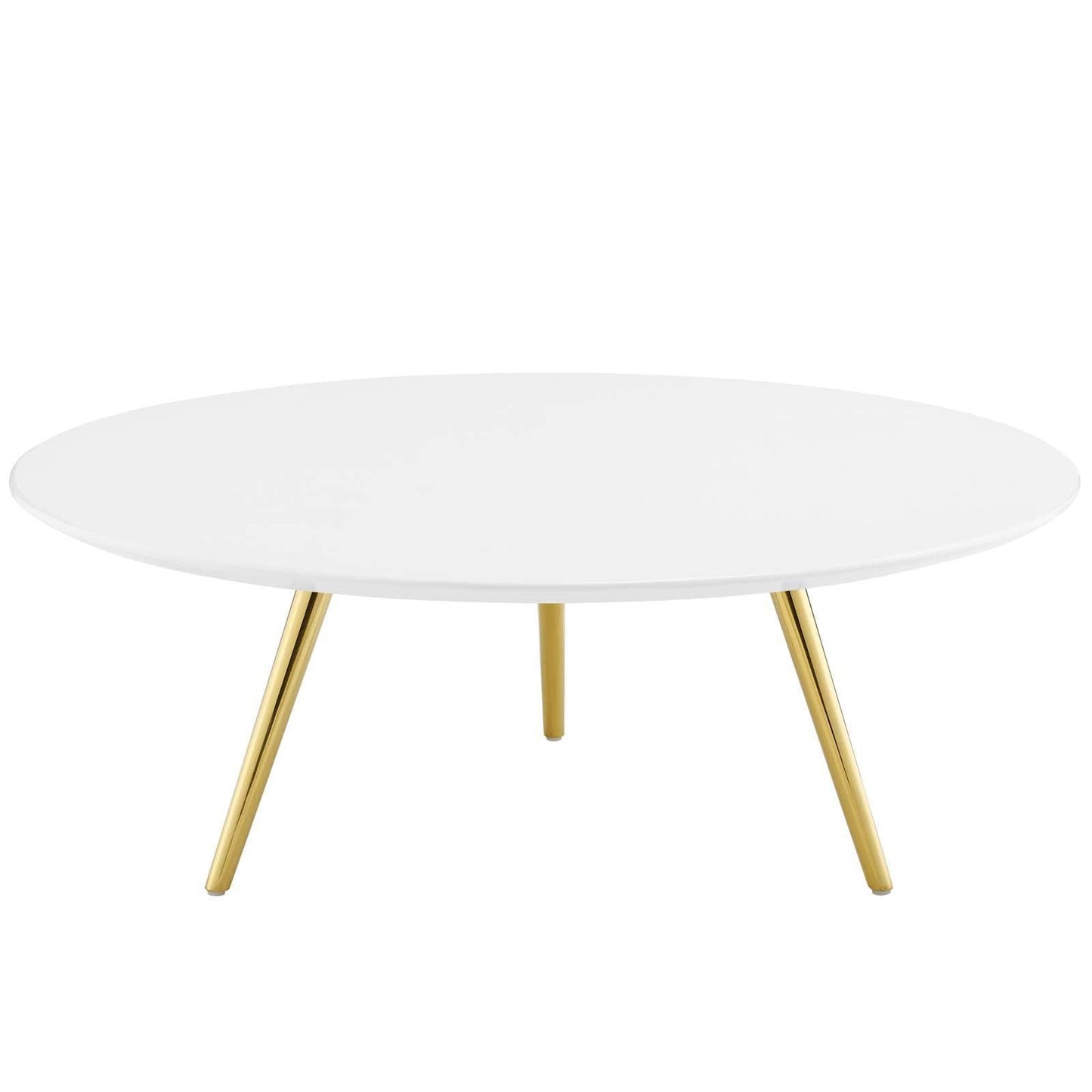 Modway Lippa 40" Round Wood Top Coffee Table with Tripod Base, EEI-3670 FredCo