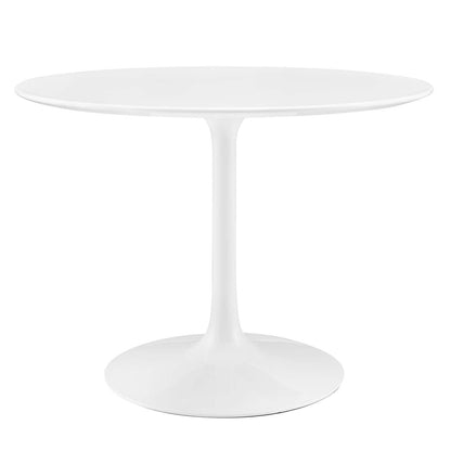 Modway Lippa 40" Round Wood Top Dining Table FredCo