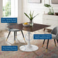 Modway Lippa 40" Square Dining Table FredCo