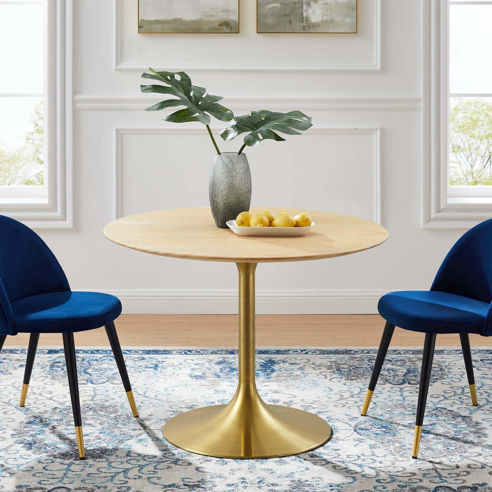 Modway Lippa 40" Wood Dining Table FredCo
